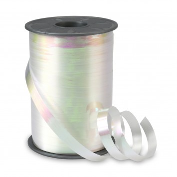 Ribbon Curling Iridescent White 1919 - 601